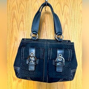 Coach Black Handbag